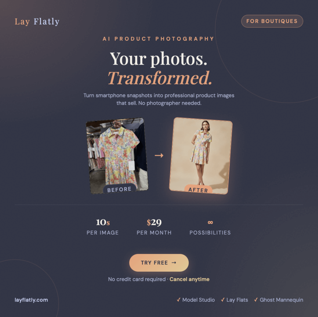 www.layflatly.com Ad