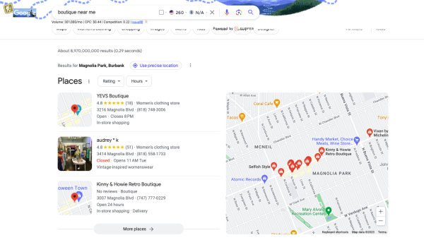 local seo google search